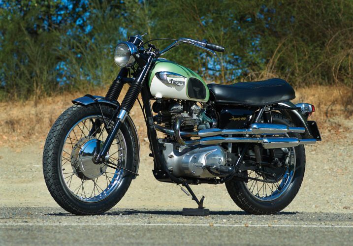 The Desert Sled: 1967 Triumph TR6C